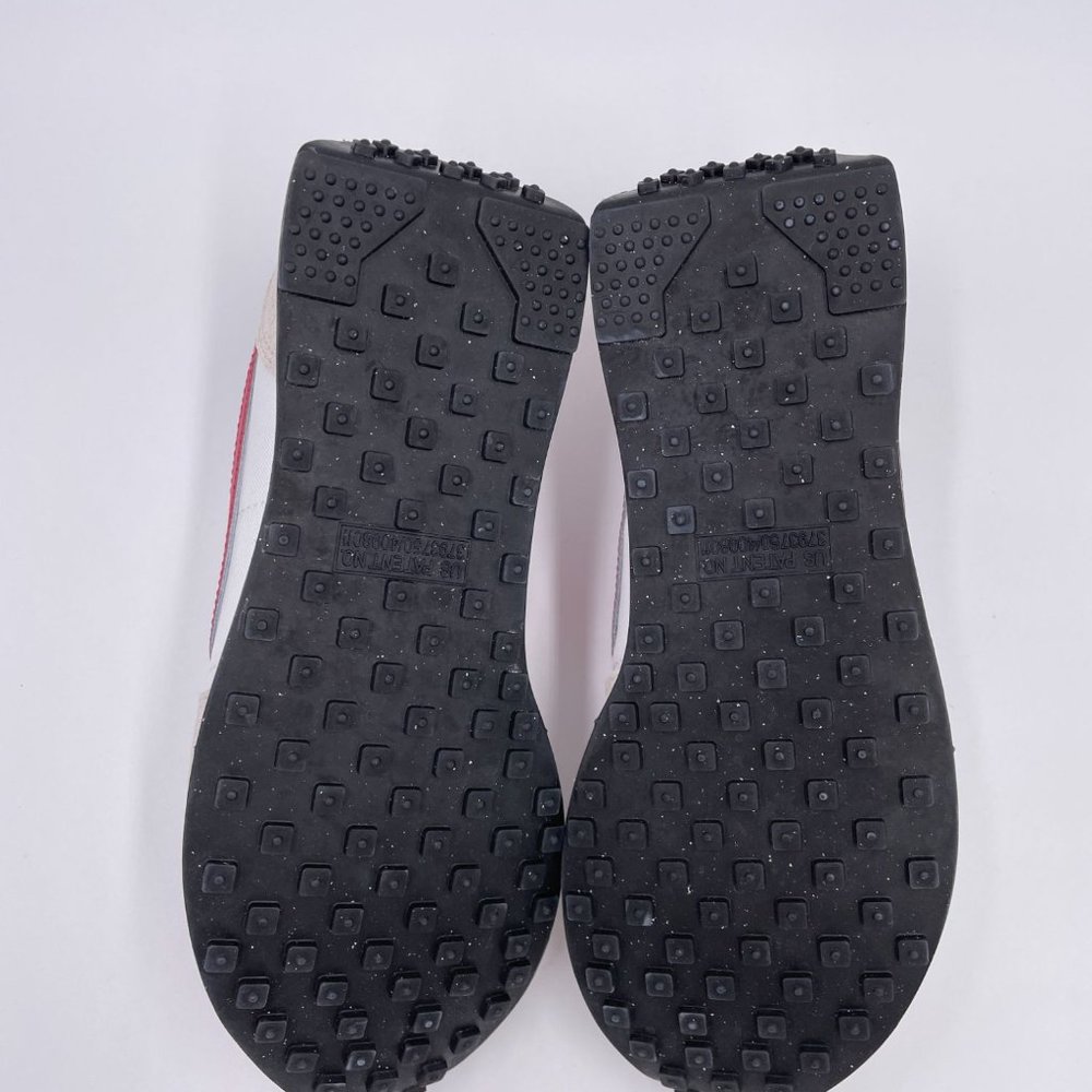 Nike Waffle Trainer 2 White / Gym Red - Black Womens Shoes - Picture 6 of 8
